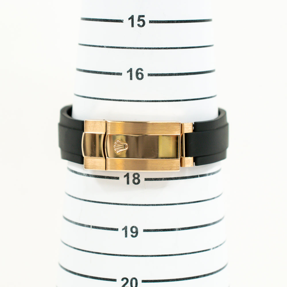 Sky-Dweller Rubber Strap Rose Gold 326235