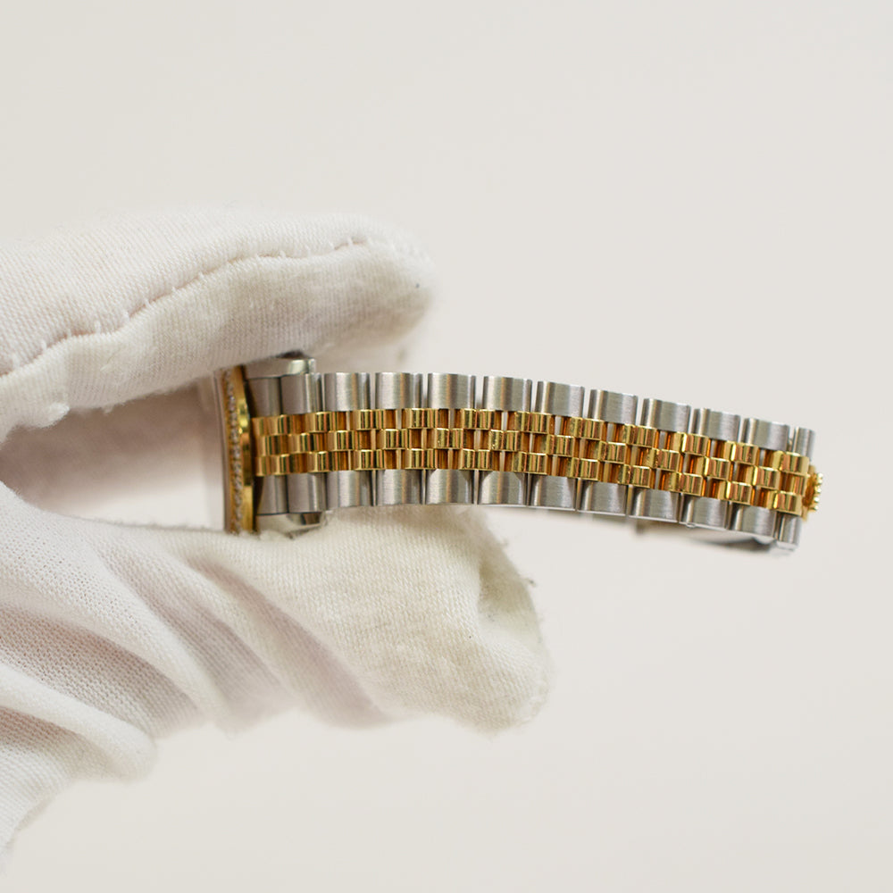 Lady Datejust 28mm Diamond Bezel - Steel and Yellow Gold 279383RBR