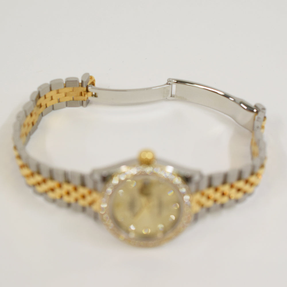 Lady Datejust 28mm Diamond Bezel - Steel and Yellow Gold 279383RBR