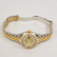 Lady Datejust 28mm Diamond Bezel - Steel and Yellow Gold 279383RBR