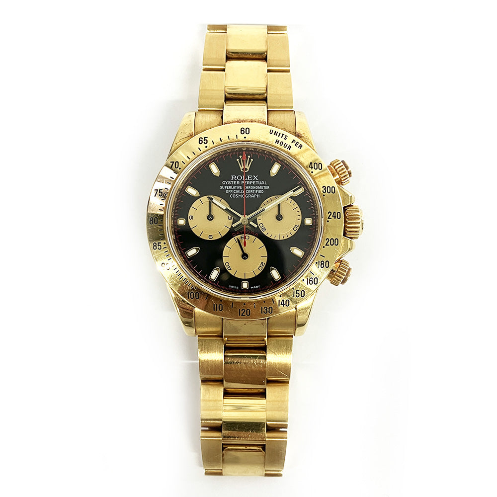 Daytona Yellow Gold  116528