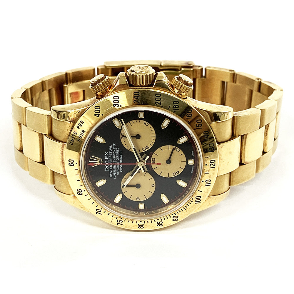 Daytona Yellow Gold  116528