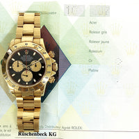 Daytona Yellow Gold  116528