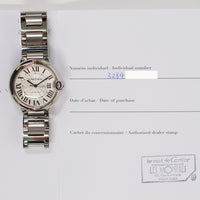 Ballon Bleu Large 36mm - Steel W6920046