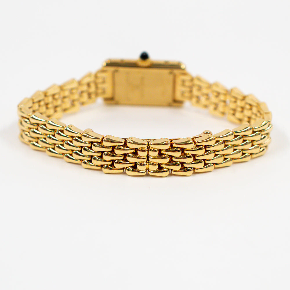 Tank Louis Mini 24mm x 16.5mm Yellow Gold W15006K3