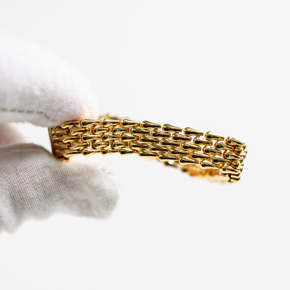 Tank Louis Mini 24mm x 16.5mm Yellow Gold W15006K3