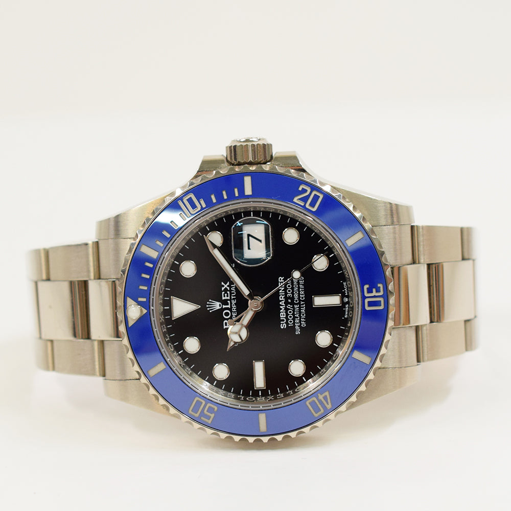 Submariner 41mm Blue Bezel White Gold 126619LB