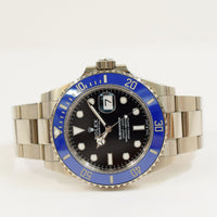 Submariner 41mm Blue Bezel White Gold 126619LB