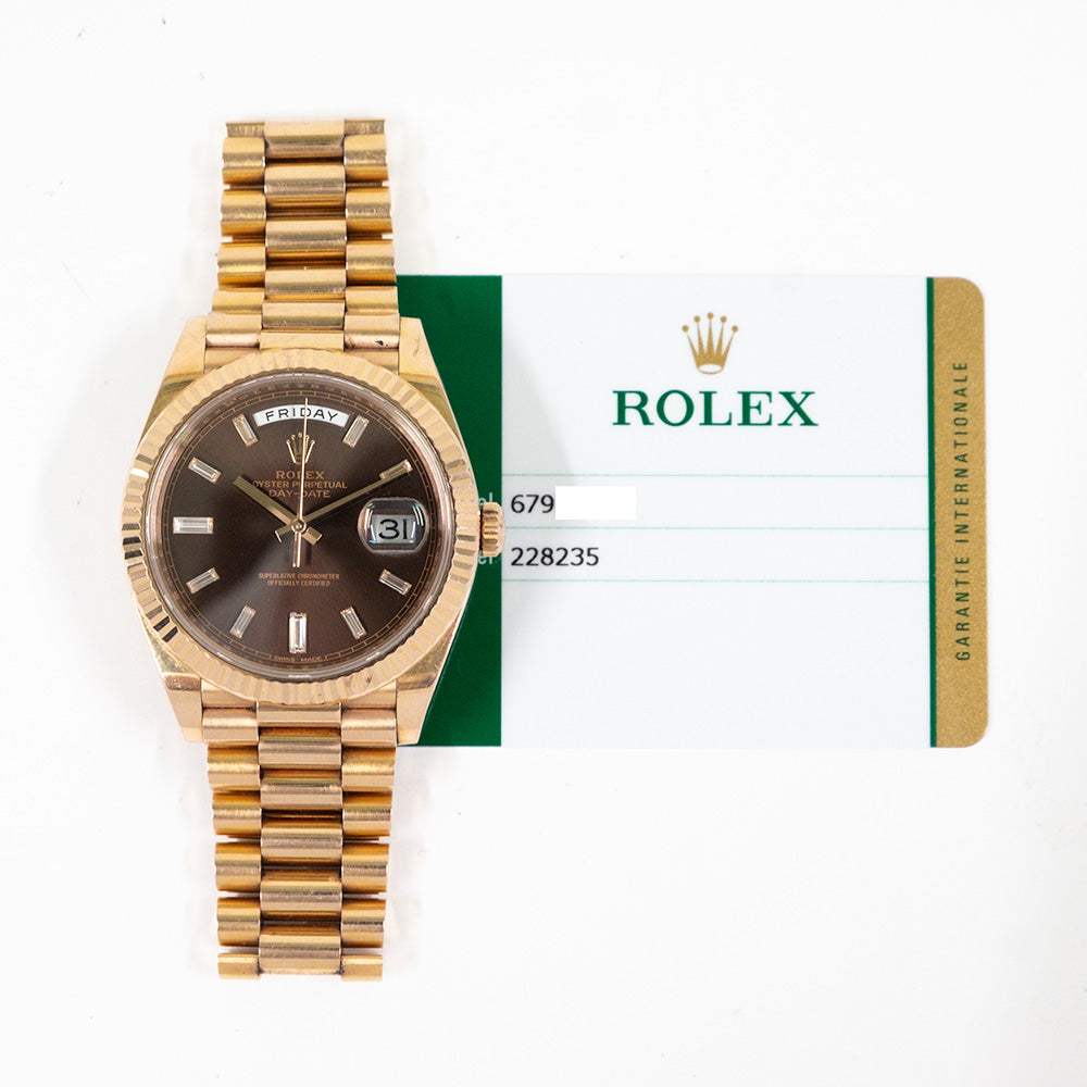 Day-Date 40mm Rose Gold 228235