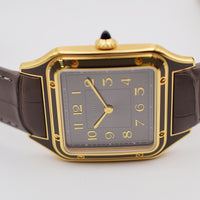 Santos-Dumont Large Manual Winding - Yellow Gold - 43.5mm x 31.4mm  WGSA0097