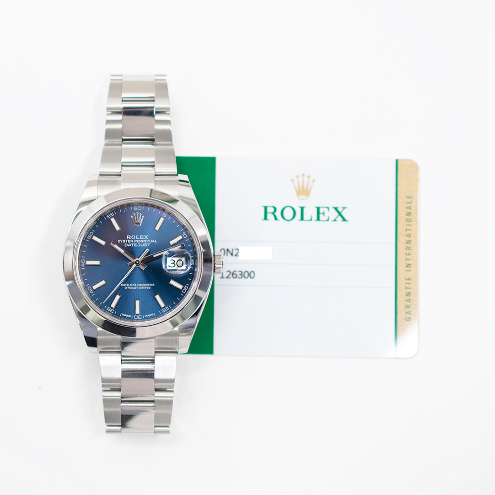 Datejust 41mm Steel 126300
