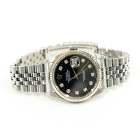 Datejust 36mm Steel and White Gold 16234G