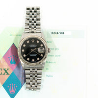 Datejust 36mm Steel and White Gold 16234G