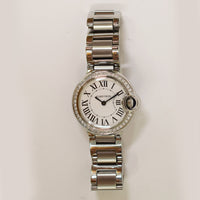 Ballon Bleu Small 28mm Diamond Bezel Steel W4BB0015