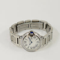 Ballon Bleu Small 28mm Diamond Bezel Steel W4BB0015