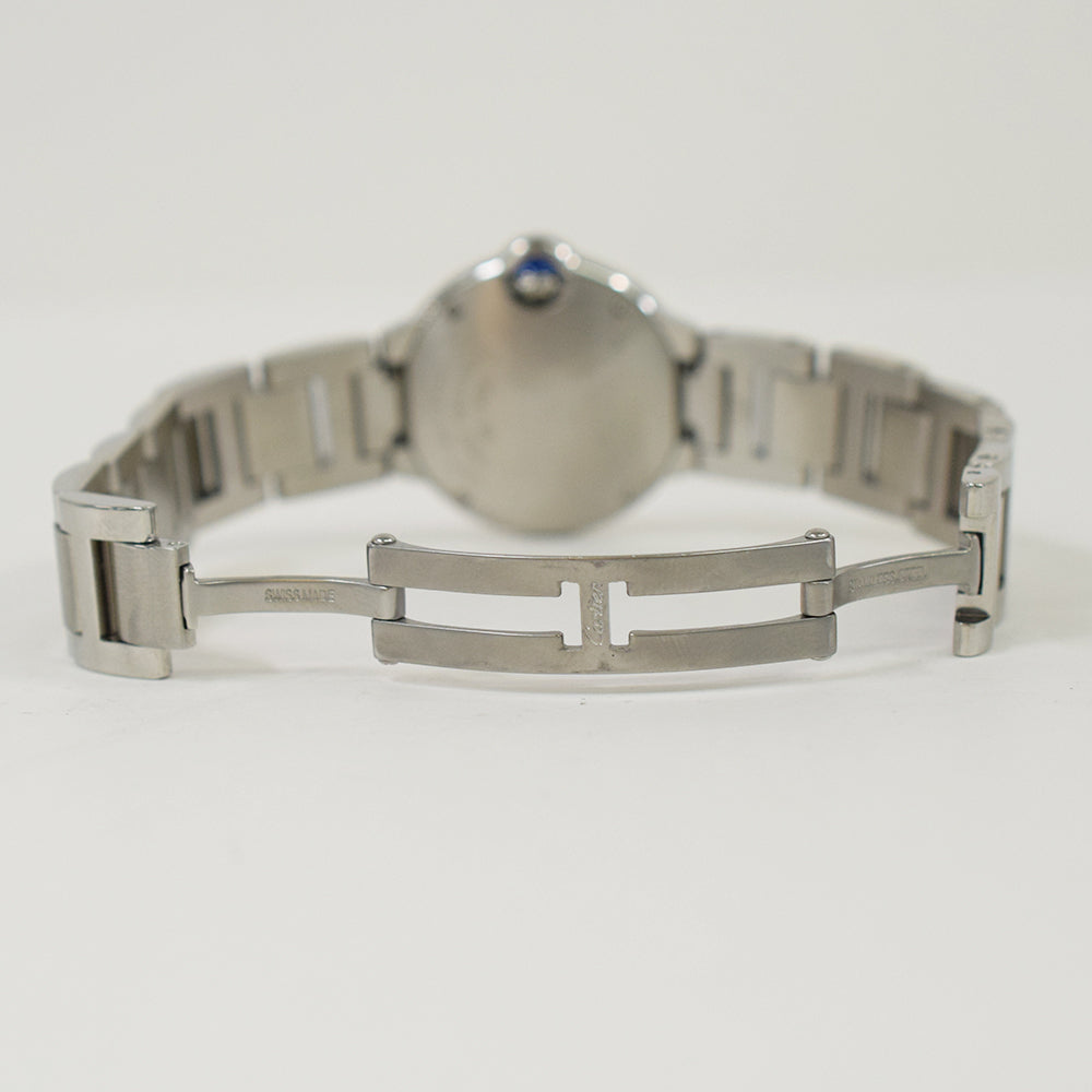 Ballon Bleu Small 28mm Diamond Bezel Steel W4BB0015