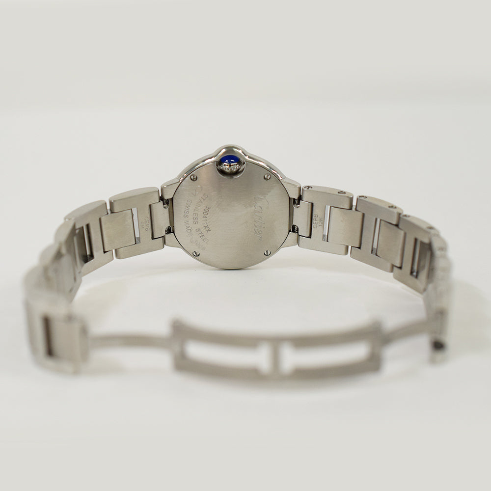 Ballon Bleu Small 28mm Diamond Bezel Steel W4BB0015