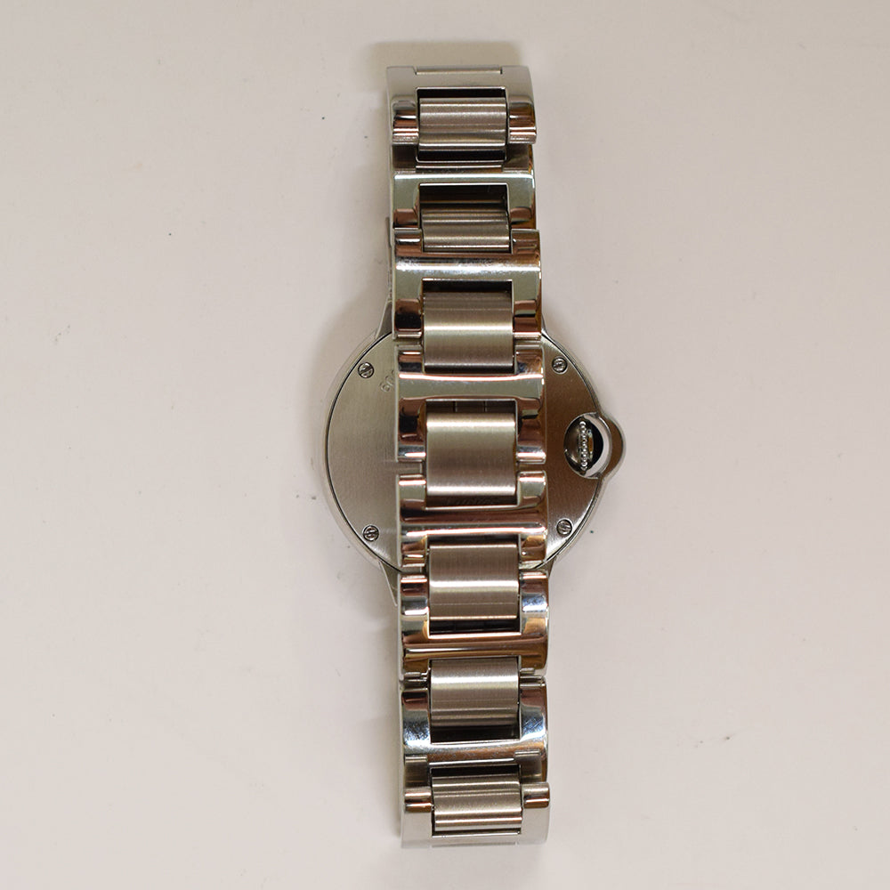 Ballon Bleu Small 28mm Diamond Bezel Steel W4BB0015