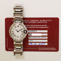Ballon Bleu Small 28mm Diamond Bezel Steel W4BB0015