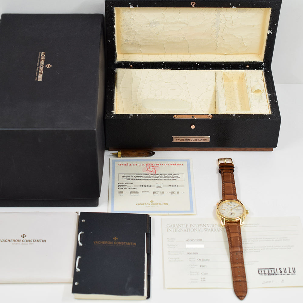 Vacheron Constantin Malte Dual Time Regulator 39mm Yellow Gold 42005/000J-8901