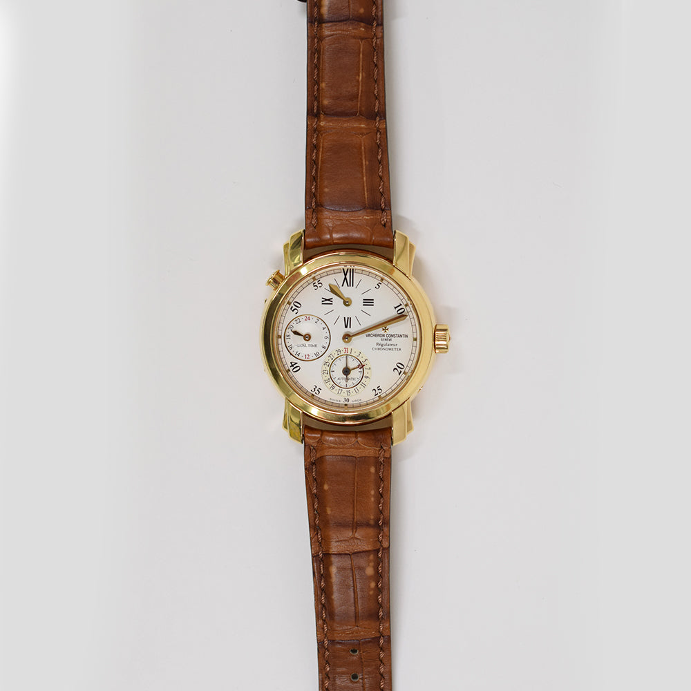 Vacheron Constantin Malte Dual Time Regulator 39mm Yellow Gold 42005/000J-8901