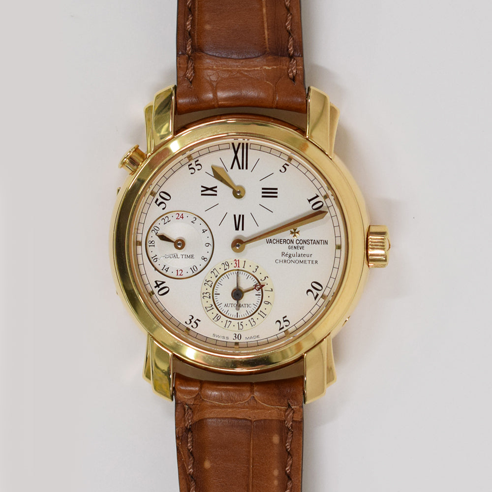 Vacheron Constantin Malte Dual Time Regulator 39mm Yellow Gold 42005/000J-8901