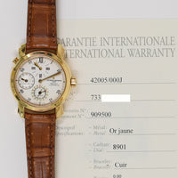 Vacheron Constantin Malte Dual Time Regulator 39mm Yellow Gold 42005/000J-8901