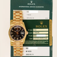 Day-Date President 36mm Rose Gold 118235