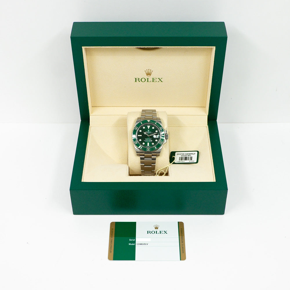 Submariner Date 40mm "Hulk" Steel 116610LV