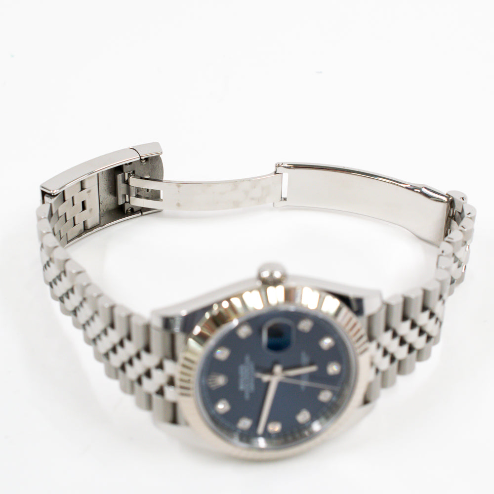 Datejust 41mm Steel and White Gold 126334G