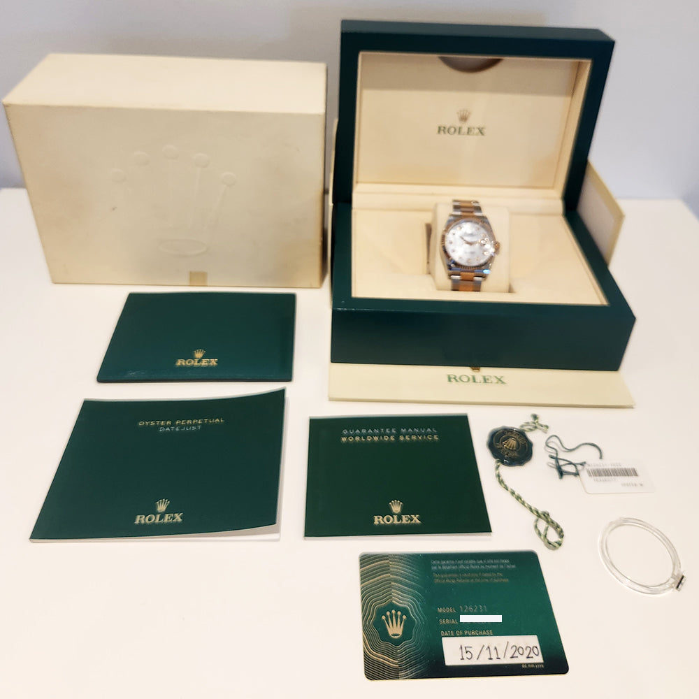 Datejust 36mm Steel and Rose Gold 126231