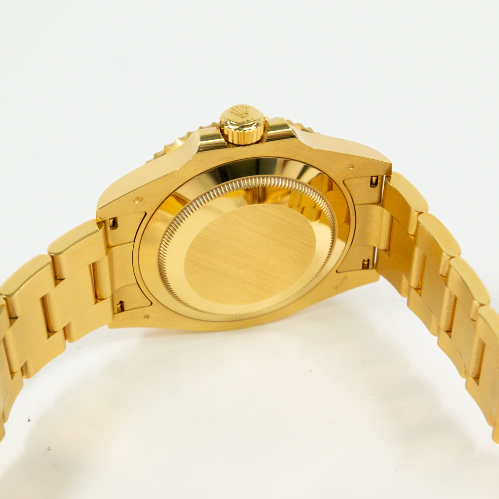 Submariner Date 41mm Black Bezel Yellow Gold 126618LN
