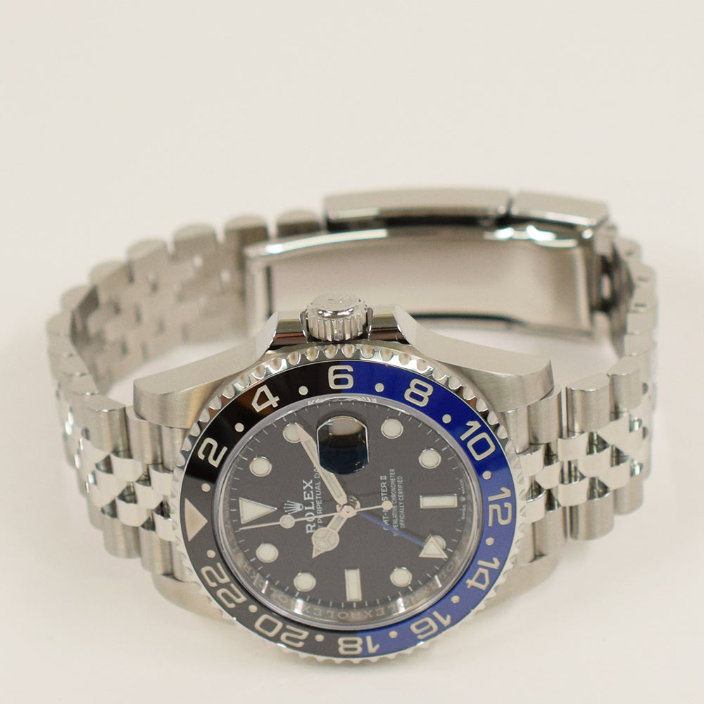 GMT-Master II "Batman" Steel 126710BLNR