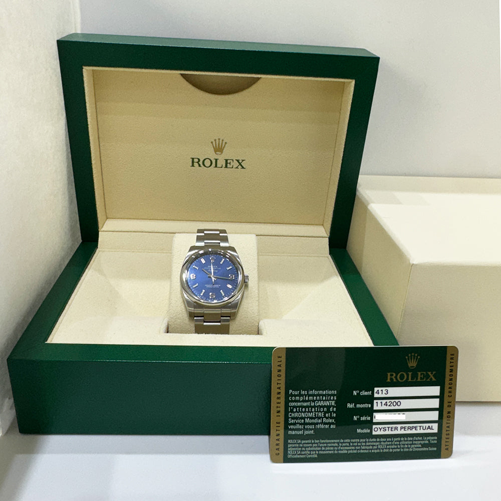 Air-King 34mm Steel 114200