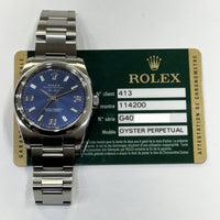 Air-King 34mm Steel 114200