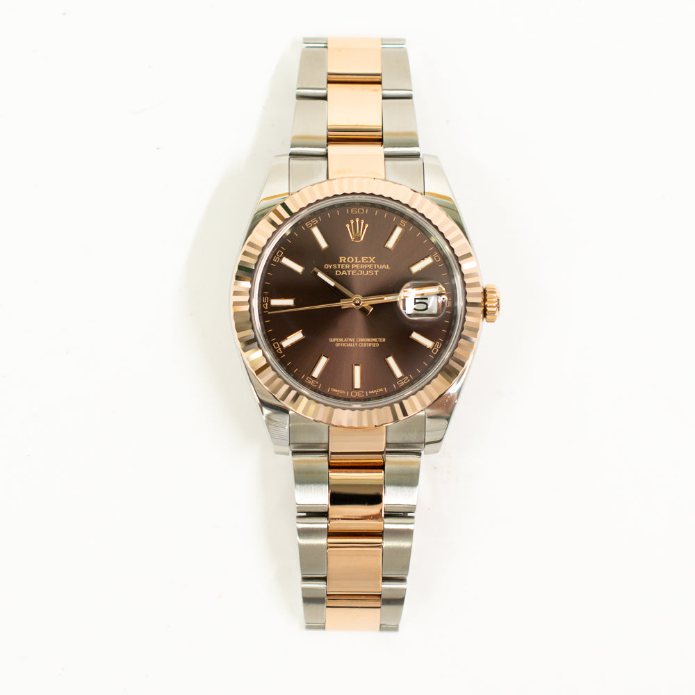 Datejust 41mm Steel and Rose Gold 126331