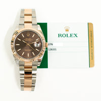 Datejust 41mm Steel and Rose Gold 126331