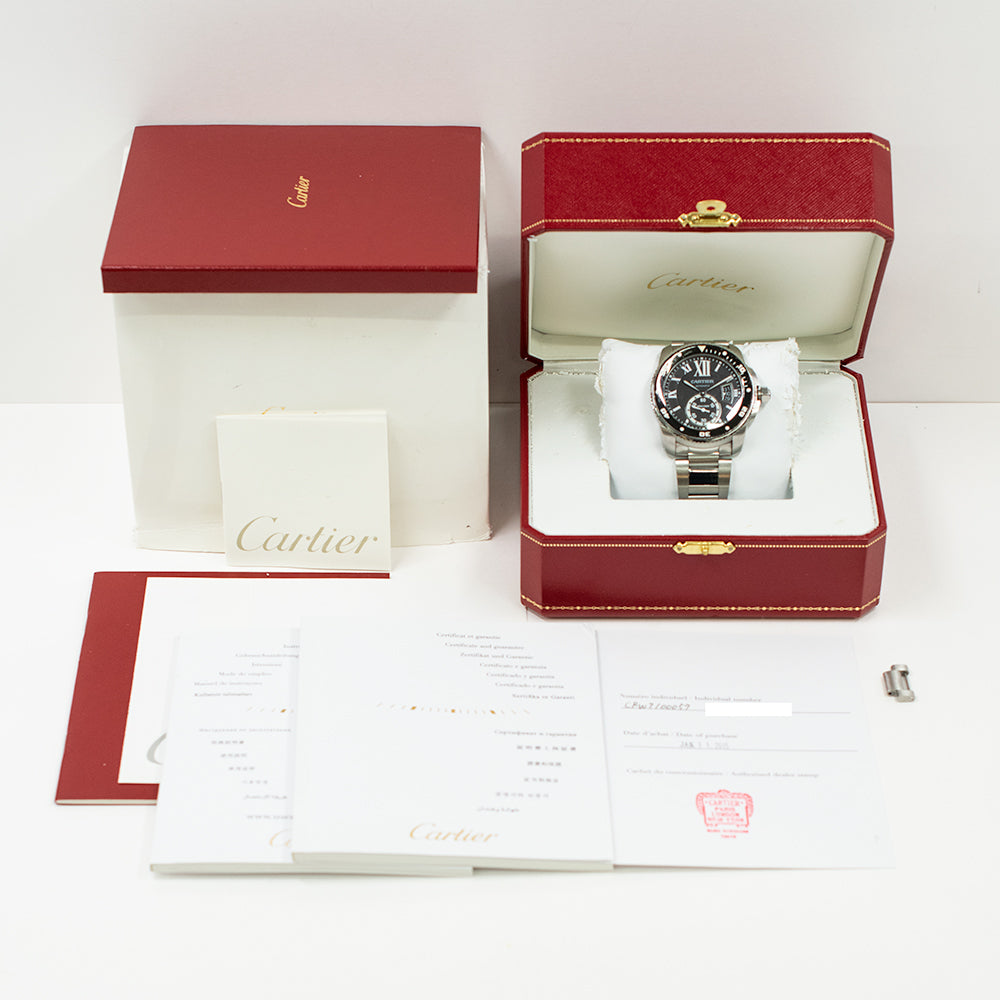 Calibre de Cartier Diver 42mm Steel  W7100057