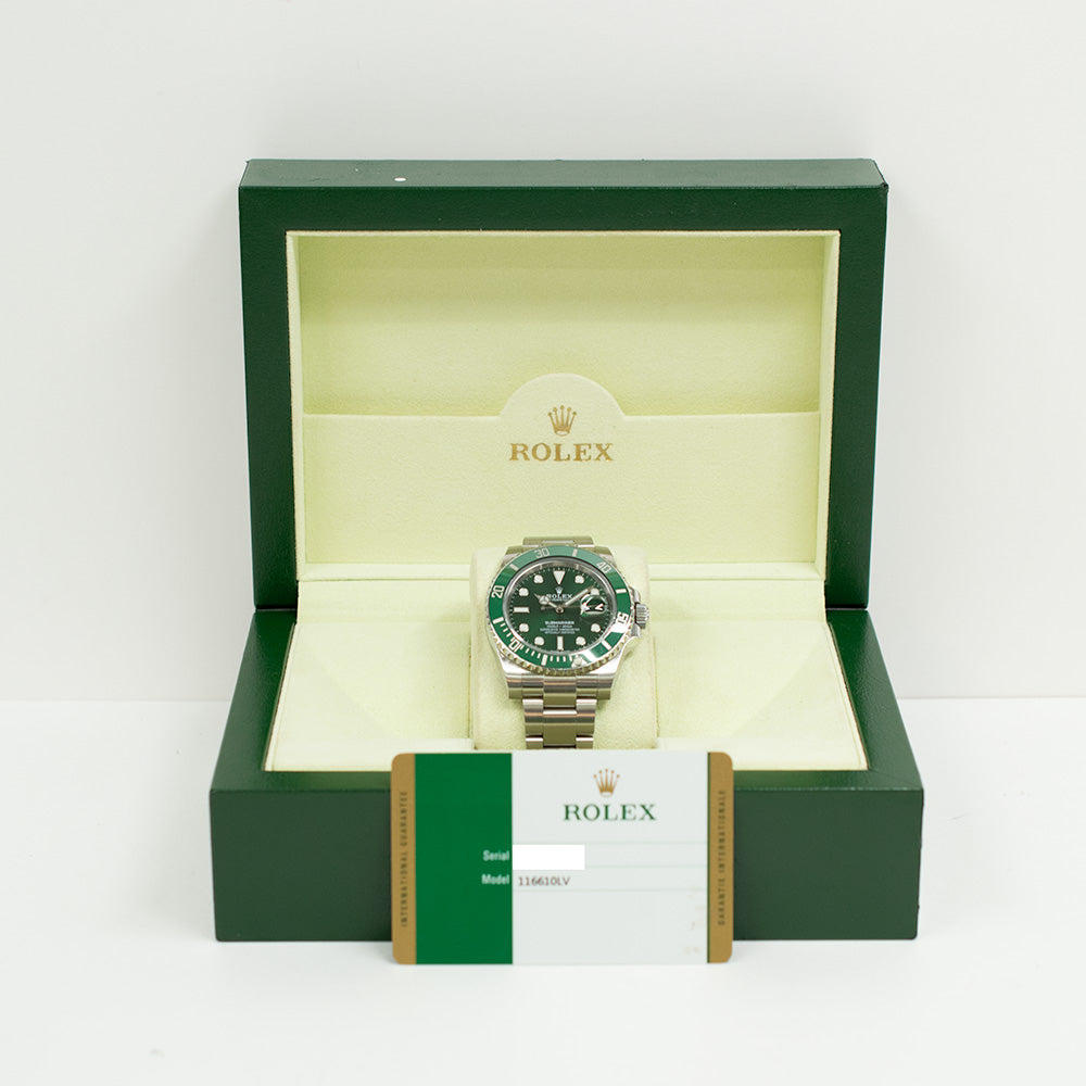 Submariner Date 40mm "Hulk" Steel 116610LV