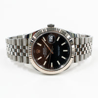 Datejust 41mm Steel and White Gold 126334