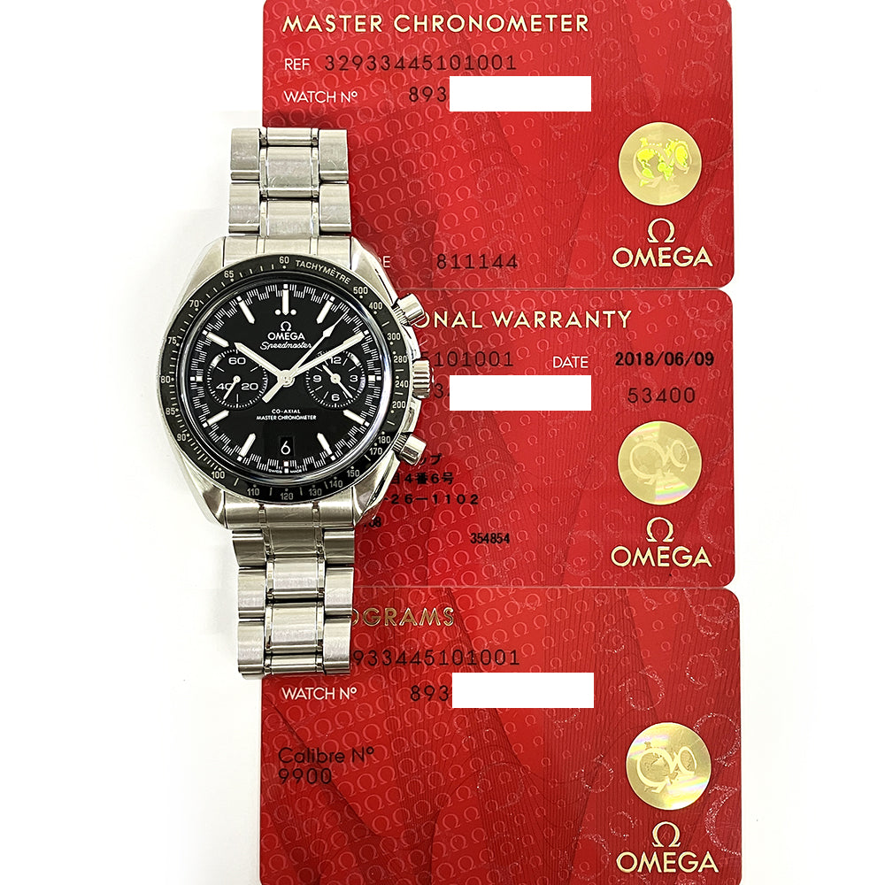 Speedmaster Racing 44.25mm Chronograph Stainless Steel 329.33.44.51.01.001