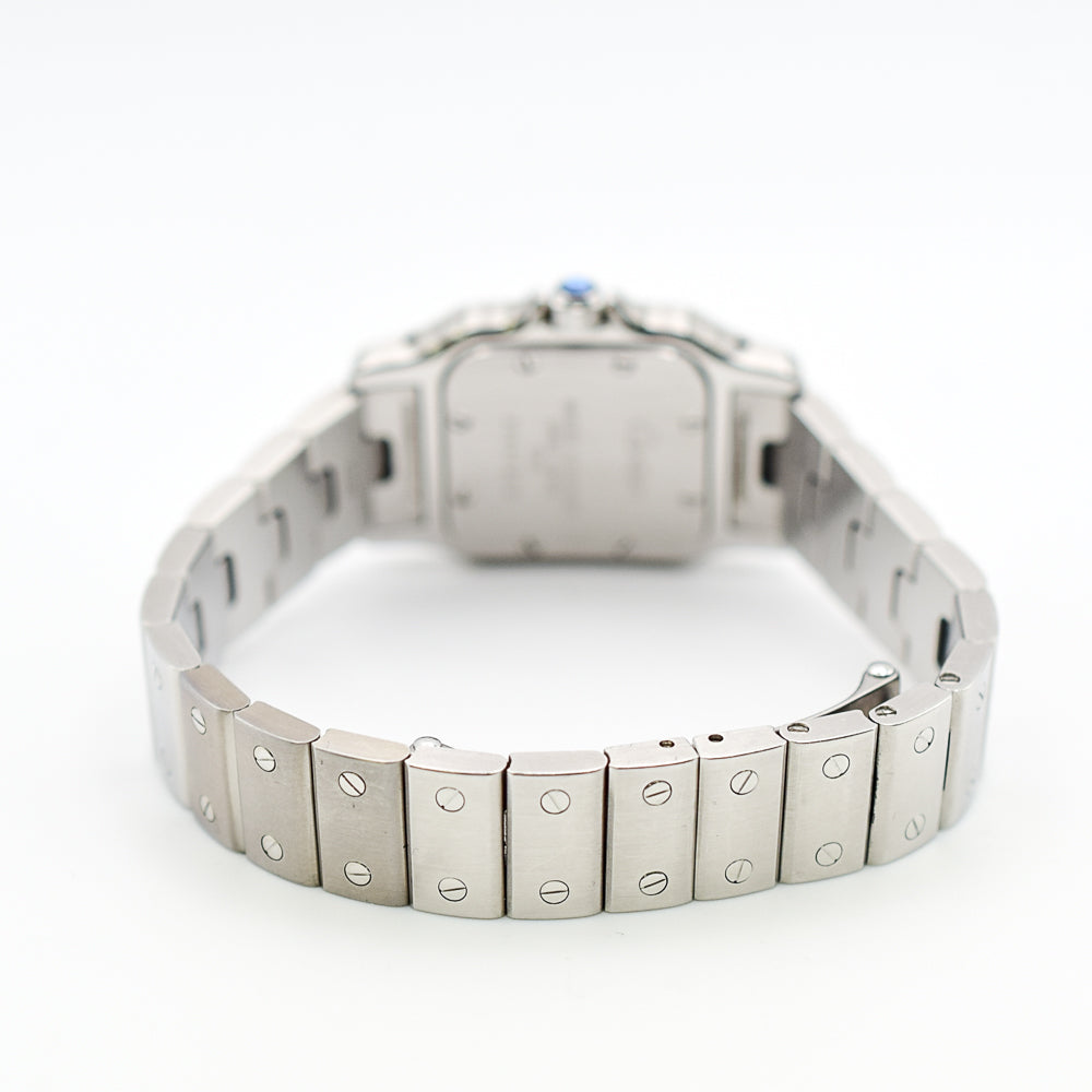 Santos Galbée Quartz - Steel - 24mm x 24mm W20056D6