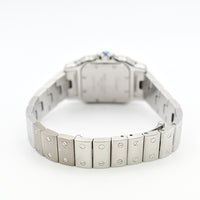 Santos Galbée Quartz - Steel - 24mm x 24mm W20056D6