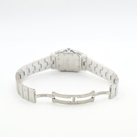 Santos Galbée Quartz - Steel - 24mm x 24mm W20056D6