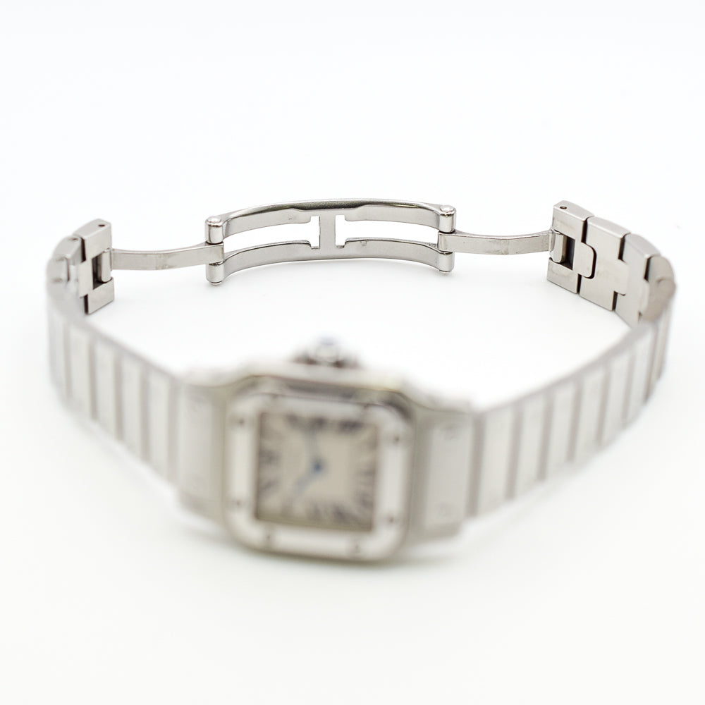 Santos Galbée Quartz - Steel - 24mm x 24mm W20056D6