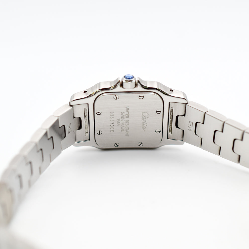 Santos Galbée Quartz - Steel - 24mm x 24mm W20056D6