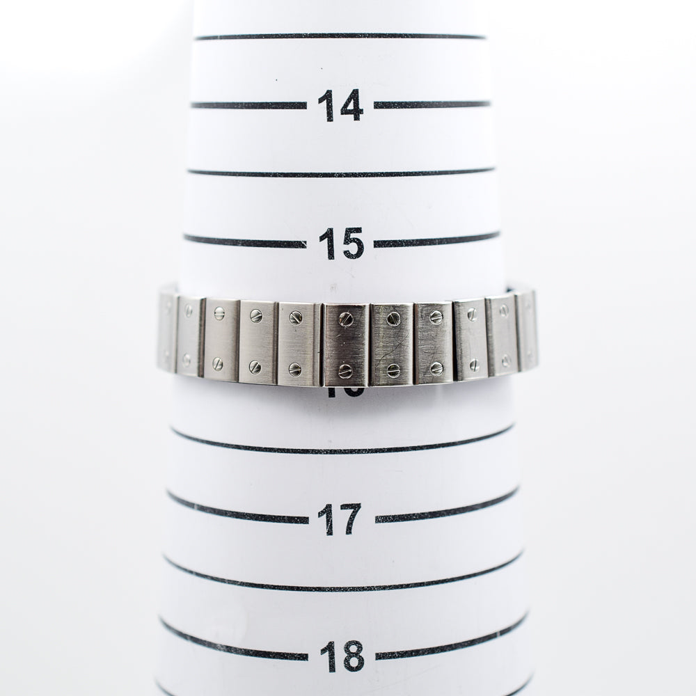Santos Galbée Quartz - Steel - 24mm x 24mm W20056D6