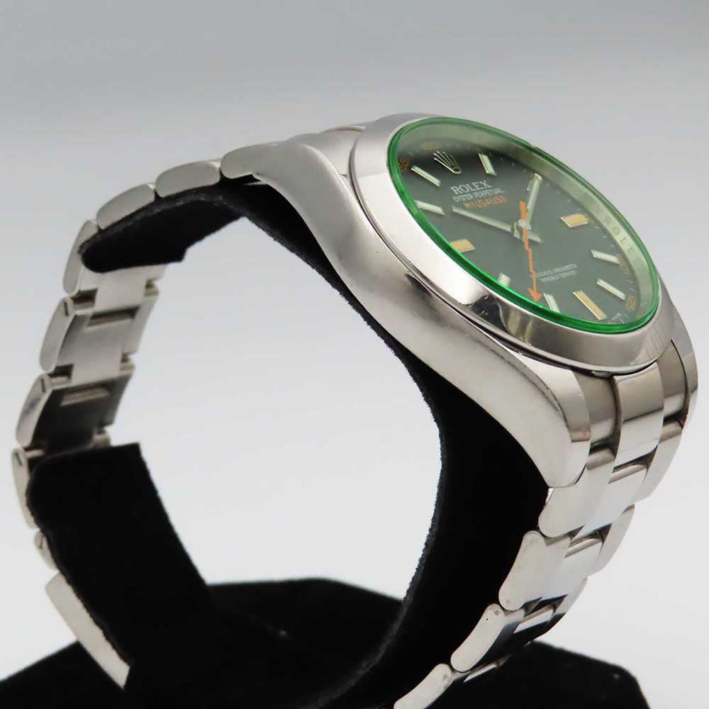 Milgauss Green Crystal 116400GV