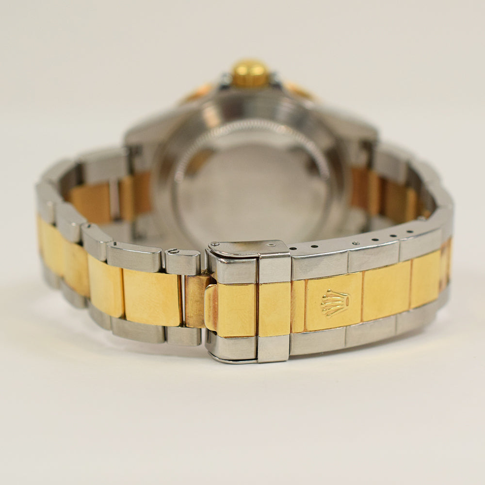 Submariner Date 40mm Blue Bezel Steel and Yellow Gold 16613