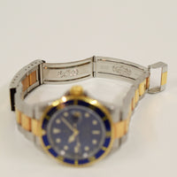 Submariner Date 40mm Blue Bezel Steel and Yellow Gold 16613